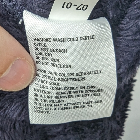 Uniqlo Plush Crew Neck Pull Over Sz S - Picture 11 of 11